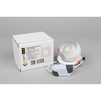 Светильник точечный встраиваемый Omnilux Mantova OML-103009-08 8Вт LED