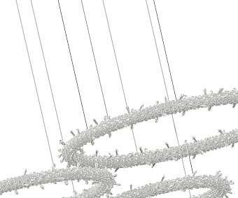 Люстра подвесная KINK Light Лиам 07875-80+60+40P,33 113Вт 3 лампочек LED