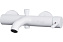 Смеситель для ванны Maxonor PL3287-8 белый