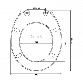 Сиденье для унитаза BERGES 011301