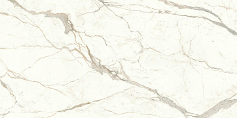 Неполированный керамогранит Atlas Concord Италия Marvel Shine A4QX Calacatta Prestigio Matt 60х120см 1,44кв.м.