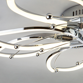 Светильник потолочный Eurosvet FIONA 90092/8 хром 96Вт LED