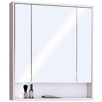 Шкаф зеркальный Акватон Рико 1A215302RIB90 14х80х86см без подсветки