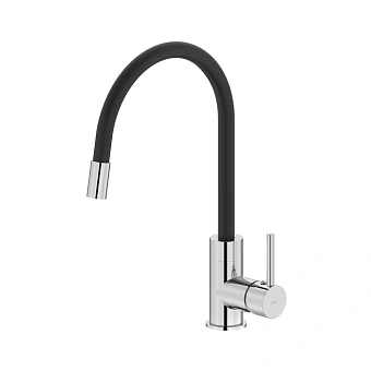 Смеситель для кухни IDDIS Kitchen 360 K36SBJBi05 поворотный излив хром