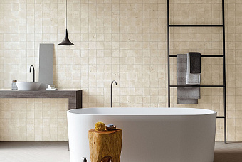 Настенная плитка WOW ENSO 120839 Ivory 12,5х12,5см 0,556кв.м. глянцевая