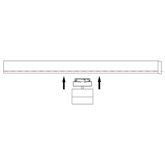 Магнитный трековый светильник Maytoni Points TR015-2-10W4K-W 11Вт LED белый
