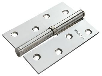 Петля карточная MORELLI MSD SN L 100х70мм матовый никель