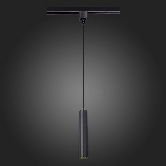 Трековый светильник ST Luce ST151.406.01 5Вт GU10 чёрный для однофазного трека