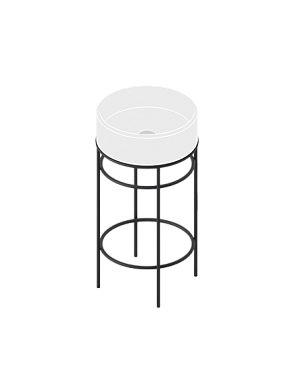 Консоль под раковину ArtCeram VOGUE 2.0 ACA058 56 moka