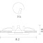 Светильник точечный встраиваемый Arte Lamp AQUA A5440PL-1CC 50Вт GU10