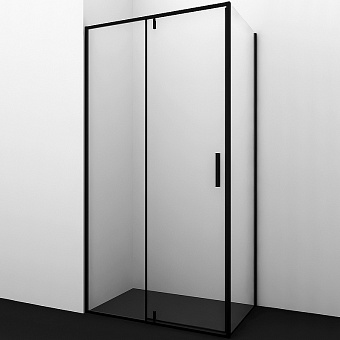 Угловое ограждение WASSERKRAFT Elbe 74P03 200х90см стекло прозрачное