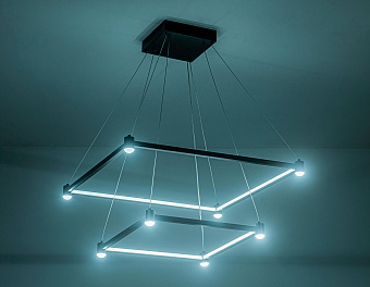 Люстра подвесная Ambrella COMFORT LineTech FL5597 60Вт 10 лампочек LED