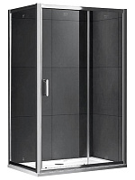 Угловое ограждение Gemy Victoria S30191H-A100 190х100см стекло прозрачное