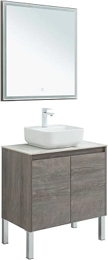 Мебель для ванной AQUANET Nova Lite 302536 серый