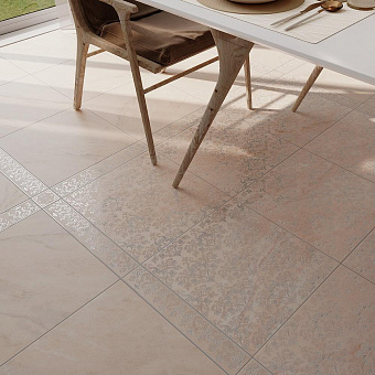 Бордюр KERAMA MARAZZI Флораль HGD\A345\15117 бежевый 7,2х40см 0,806кв.м.