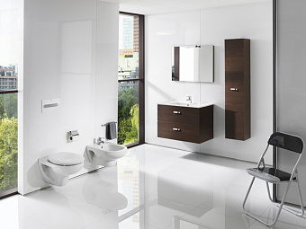 Унитаз подвесной ROCA Victoria 7.3463.0.300.R ободковый с микролифтом