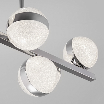 Светильник подвесной Eurosvet MONICA 90173/10 хром 56Вт LED