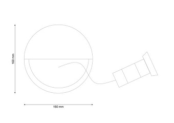 Бра Lucia Tucci NATURA W160.1 5Вт LED