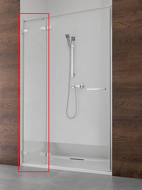 Левая стенка душевого угла RADAWAY EUPHORIA 383214-01L 200х34,3см стекло прозрачное
