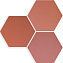 Матовый керамогранит WOW Six 122452 Hexa Coral 14х16см 0,435кв.м.