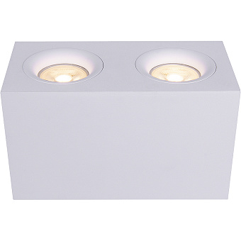 Светильник потолочный Maytoni Slim C013CL-02W 50Вт GU10