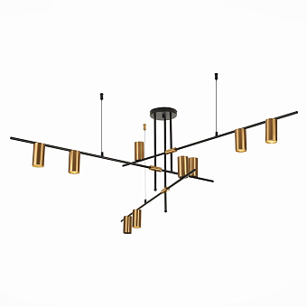 Люстра потолочная ST Luce SORMANO SL1206.402.09 63Вт 9 лампочек GU10
