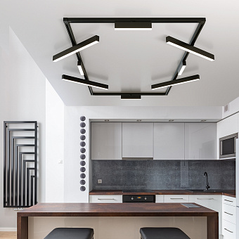 Трековый светильник Elektrostandard X-Line a052445 LTB54 20Вт LED чёрный матовый для однофазного трека