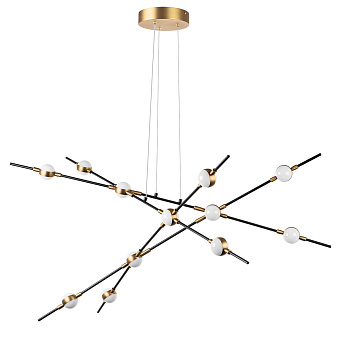 Люстра подвесная Lightstar Bergamo 745247 60Вт 12 лампочек LED