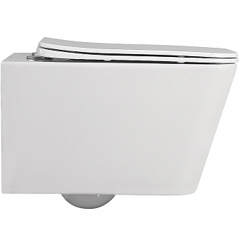 Унитаз подвесной Abber Rechteck AC1201 безободковый с микролифтом