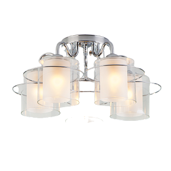 Светильник потолочный Eurosvet Darcy 30160/5 хром 40Вт E27