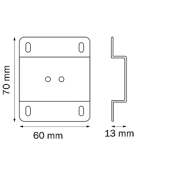 Крепление Lightstar 505170 для однофазного трека