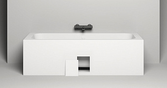 Ванна каменная SALINI ORLANDO 103211G S-Sense глянцевая 191,1х80см отдельностоящая
