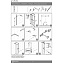 Пенал подвесной VITRA Sento 60854 35х40х158см матовый белый