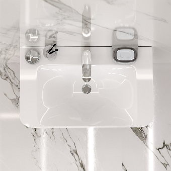 Тумба под раковину подвесная AM-PM Sensation M30FHX0802TF 48,5х80х51,5см