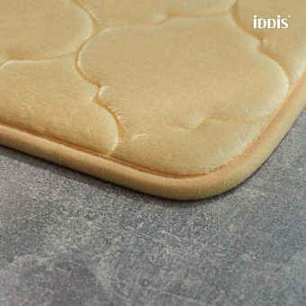 Коврик для ванной IDDIS Basic B21P580i12 50х80см жёлтый