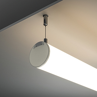 Профиль для светодиодной ленты Maytoni ALM-D60-S-2M 2000мм серебро