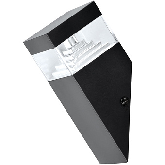 Светильник фасадный Arte Lamp SHALBY A2218AL-1BK 7Вт IP44 LED чёрный