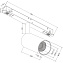 Магнитный трековый светильник Maytoni Focus LED TR032-4-5W3K-W-DS-B 5Вт LED чёрный