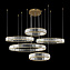 Светильник подвесной Loft It Crystal ring 10135/5 Gold 275Вт LED