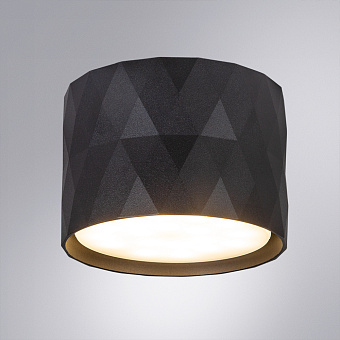 Светильник точечный накладной Arte Lamp FANG A5552PL-1BK 15Вт GX53