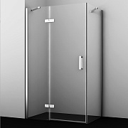 Угловое ограждение WASSERKRAFT Aller 10H07LWHITE 200х120см стекло прозрачное