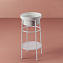 Консоль под раковину ArtCeram Fuori Scala ACA054 05 bianco matt