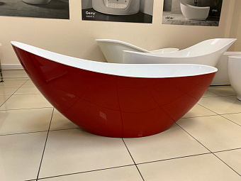 Ванна акриловая Abber AB9233R 184х79см отдельностоящая