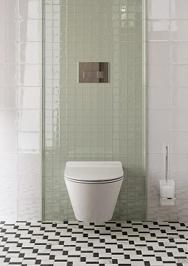 Сиденье для унитаза KERAMA MARAZZI PLM1.seat.02-WHT с микролифтом