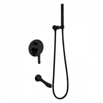 Смеситель для ванны Bongio O'Clock Green 14530NE0D матовый чёрный