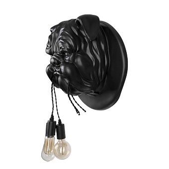 Светильник настенный Loft It Bulldog 10177 Black 120Вт E27