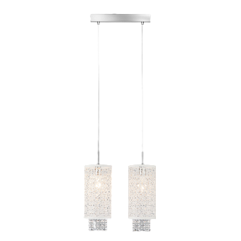 Светильник подвесной Eurosvet Laguna 1181/2 хром 60Вт E14