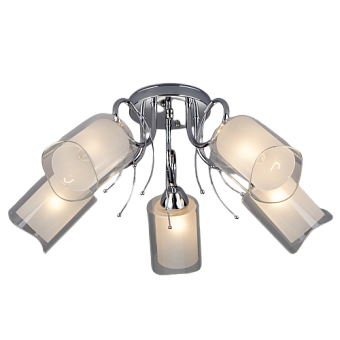 Светильник потолочный Eurosvet Renee 30122/5 хром 60Вт E27
