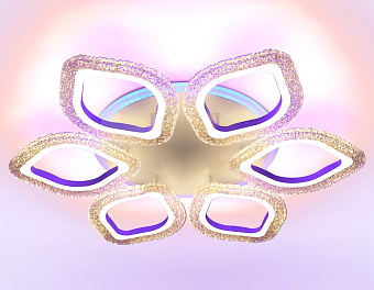 Люстра потолочная Ambrella ACRYLICA Original FA4503 90Вт 6 лампочек LED