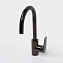 Смеситель для кухни WASSERKRAFT Glan 6607 поворотный излив чёрный